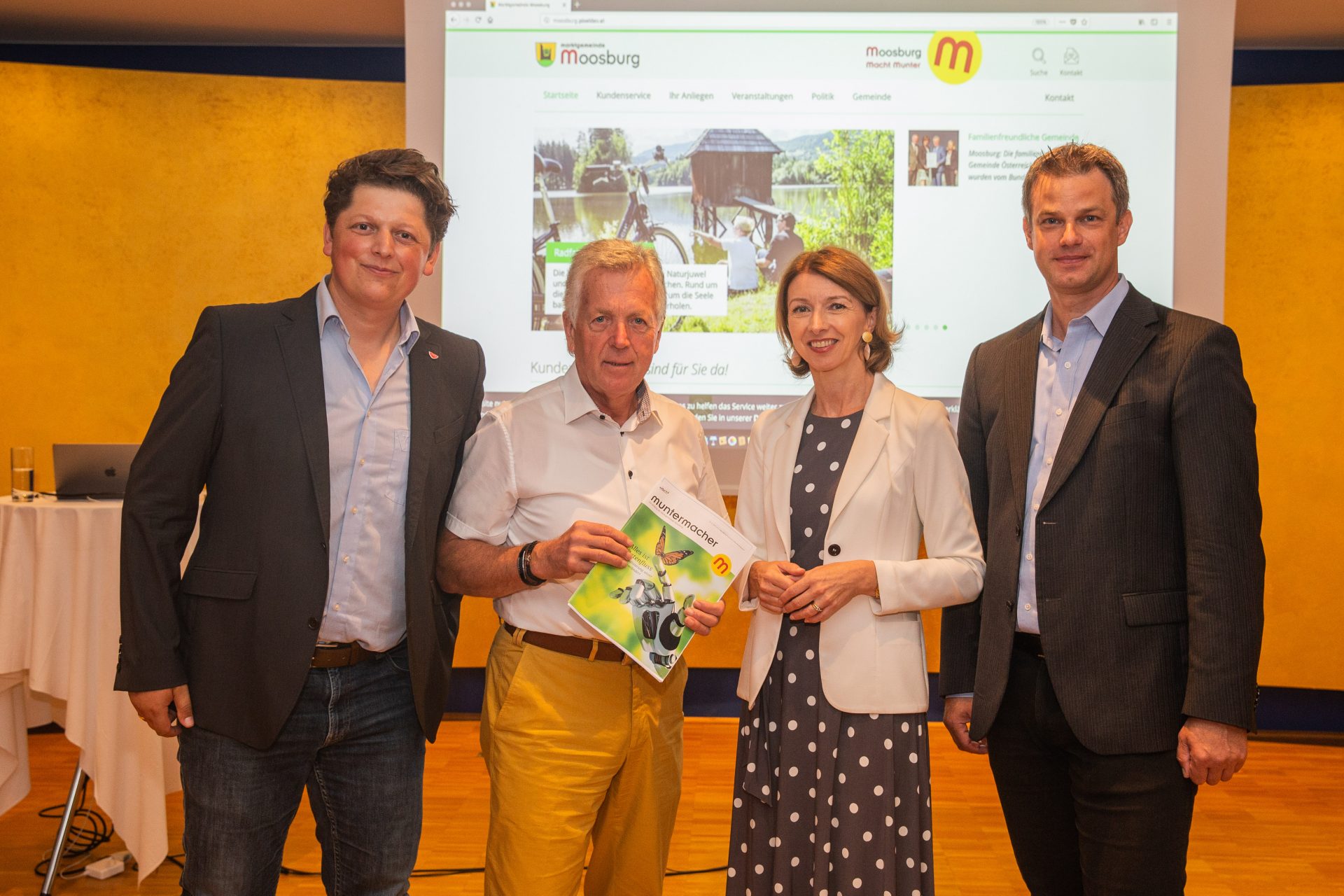 Die neue Website ist online Marktgemeinde Moosburg