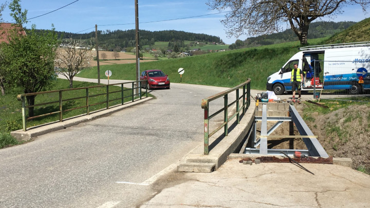 Moosburg baut: die Kopper Brücke wird saniert