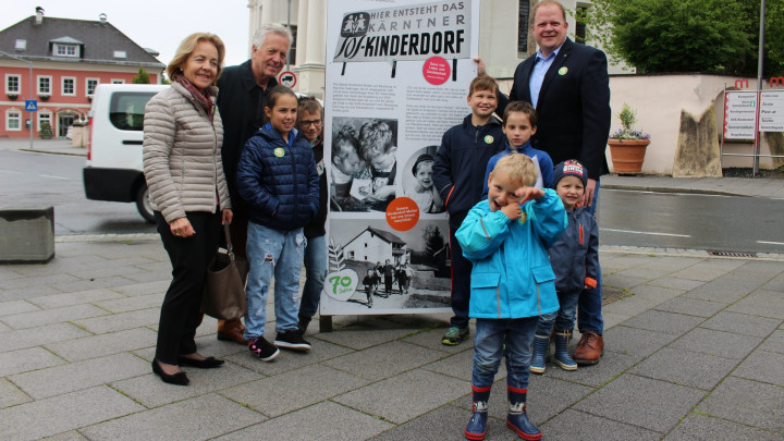 SOS Kinderdorf eröffnet Open Air Galerie zum 60. Geburtstag