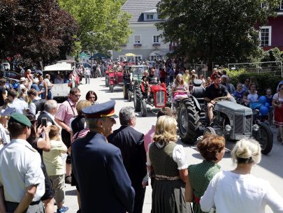 Der Festzug führt vom Zentrum zur Schlosswiese Der Festzug führt vom Zentrum zur Schlosswiese