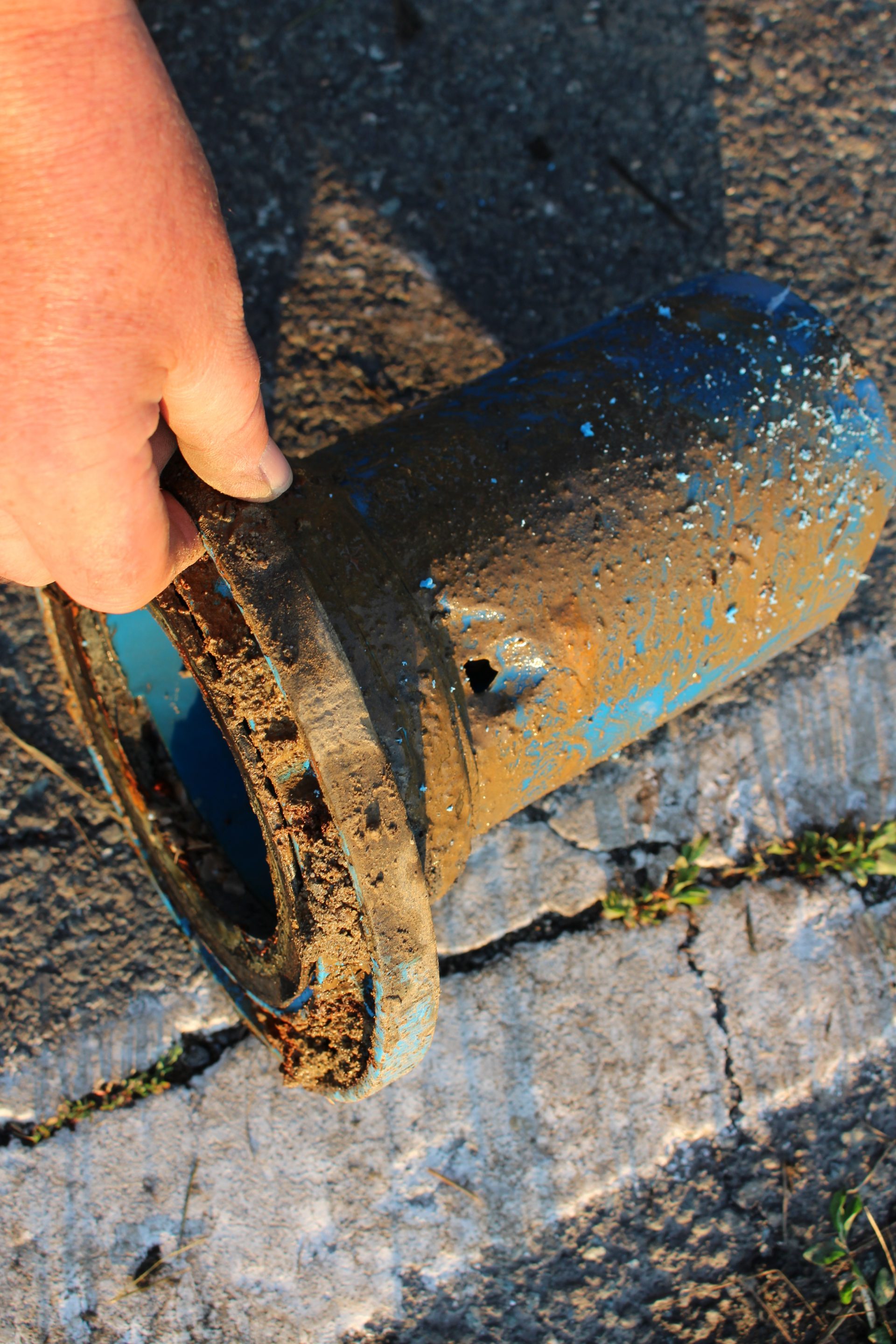 Wasserrohrbruch in Moosburg