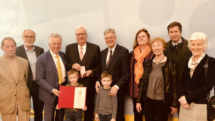 Hohe Auszeichung für MR Dr. Hermann Leber