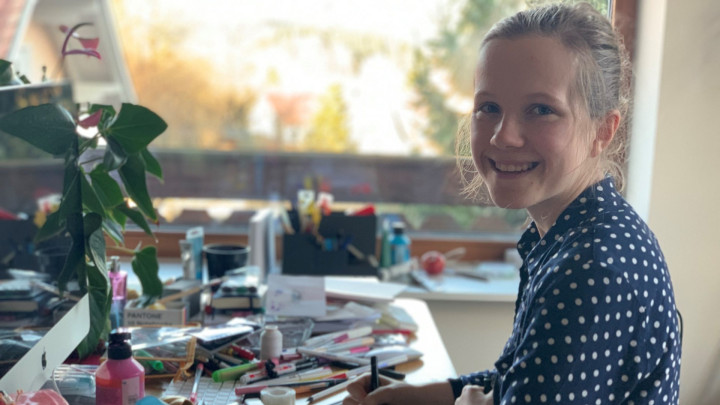 Für Kinder: zum nachdenken, weiterzeichnen, anmalen