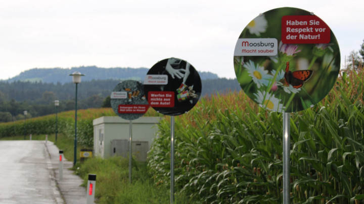 Halten wir unser Moosburg sauber!