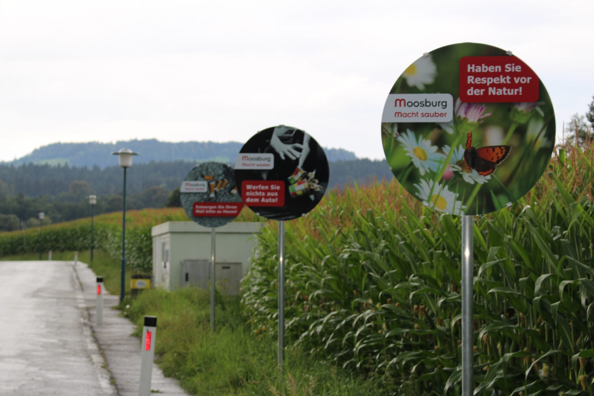 Halten wir unser Moosburg sauber!