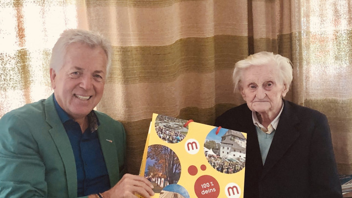99 Jahre: Herzlichen Glückwunsch