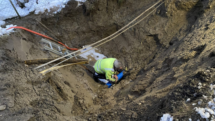 Wasserrohrbruch: Großer Einsatz am Wochenende