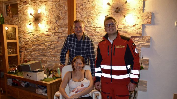 First Responder als Geburtshelfer