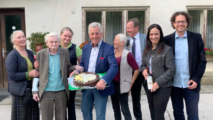 Ein Moosburger Original ist 100 Jahre!