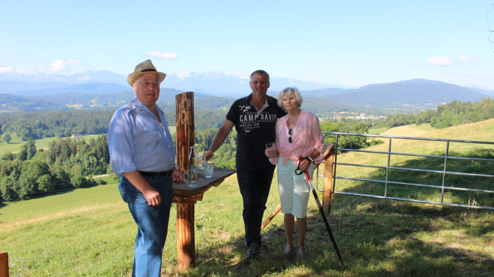 Rastplatz mit Panoramablick