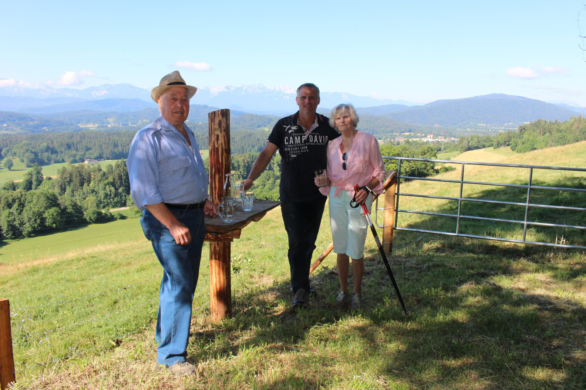 Rastplatz mit Panoramablick
