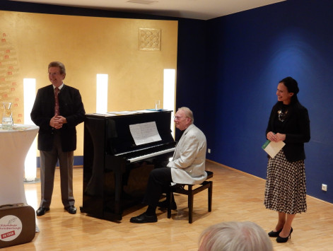 Prof. Schollum, H. Gratzer, Vbgm. A. Brunner Prof. Schollum, H. Gratzer, Vbgm. A. Brunner