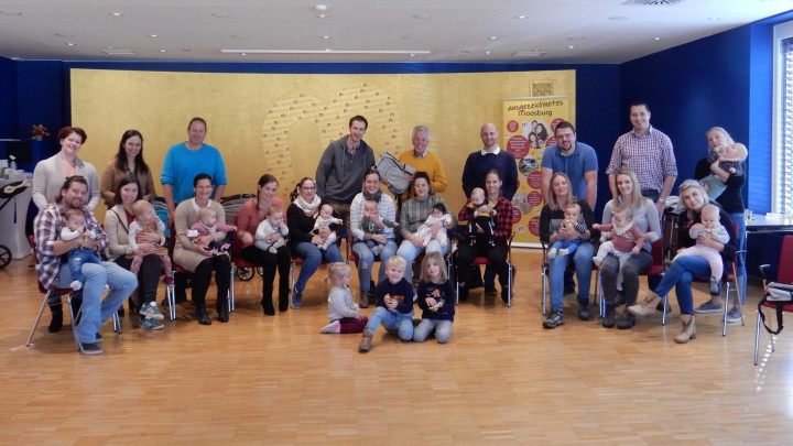 Großer Empfang für kleine Leute