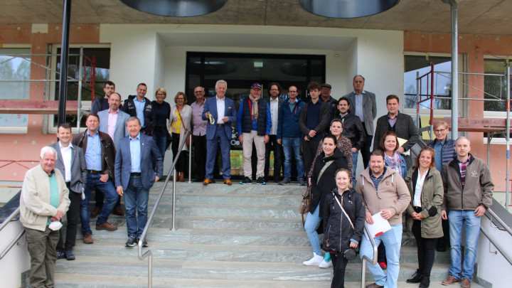 Bildungscampus vor Fertigstellung