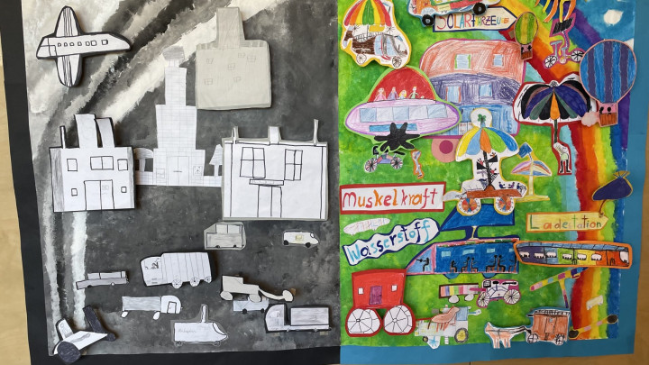 Malwettbewerb "Klimafreundlich unterwegs sein ist ein Kinderspiel"