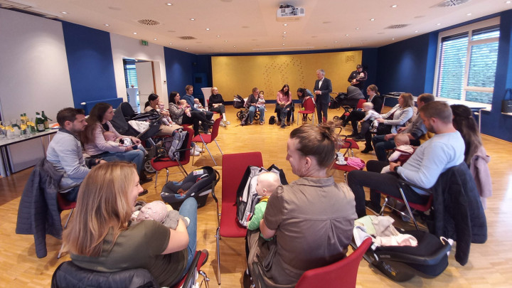 Moosburg lud zum Babyempfang