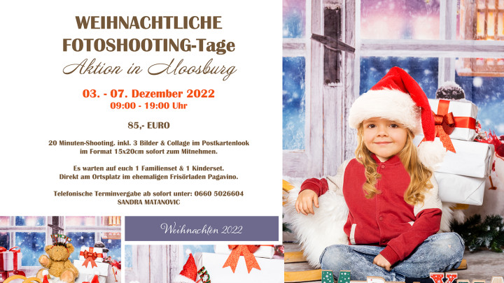 Kommen Sie zum Fotoshooting