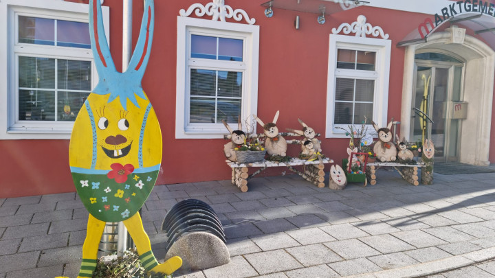 Der Osterhase hoppelt schon