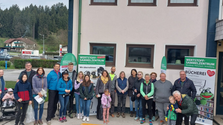 Flurreinigung in Moosburg