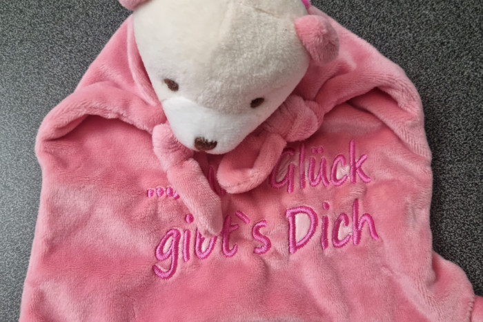 Kuscheltier rosa