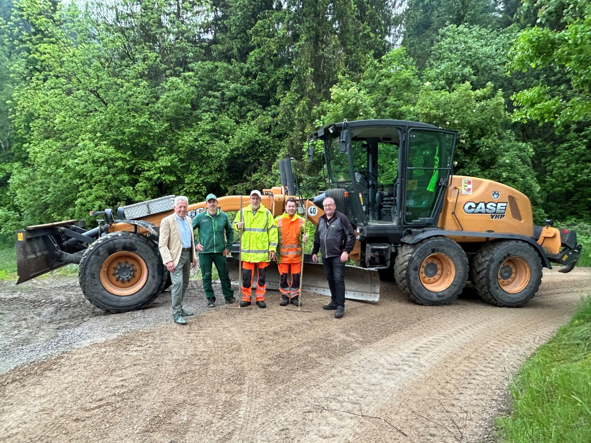 Schotterwegsanierung 2024 Schotterwegsanierung 2024