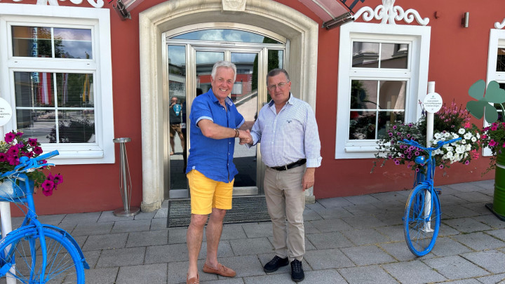 Griechichischer Amtskollege zu Besuch beim Bürgermeister