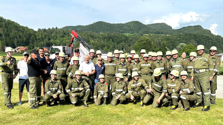 Moosburger Feuerwehren beim Leistungsbewerb