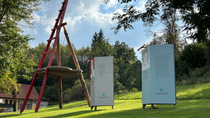 Glücksableiter wird eingeweiht