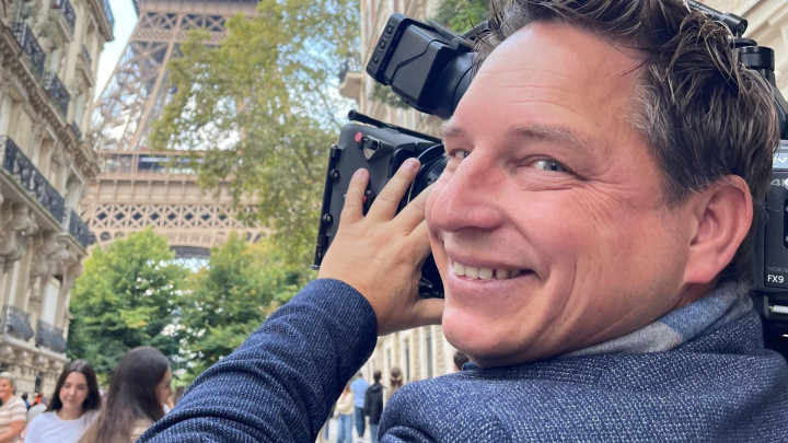 Moosburger Kameramann im Rampenlicht mit Heidi Klum