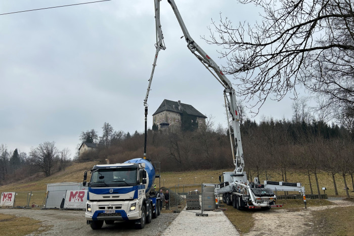 Gastro, Betonschwingpumpe