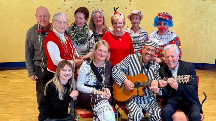 Faschingsfeier im Senior*innen Café