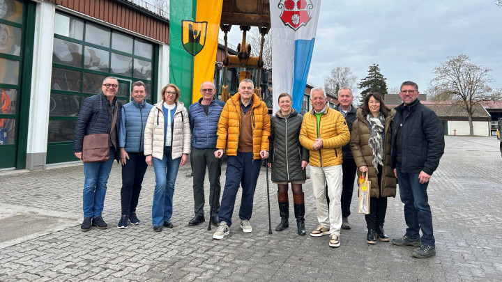 Arbeitsbesuch in Moosburg an der Isar