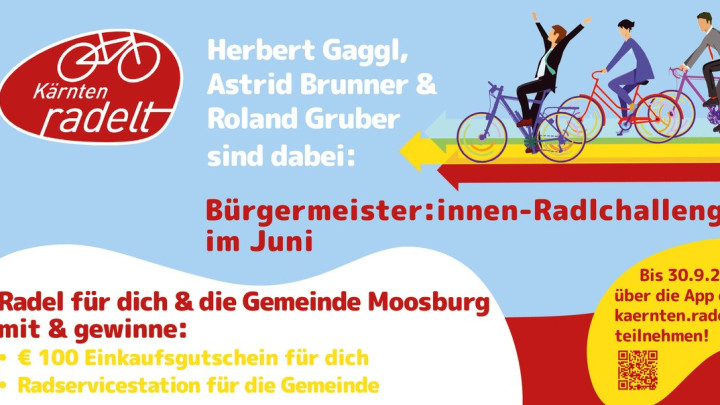 Als Bürgermeister:in vorausradeln!