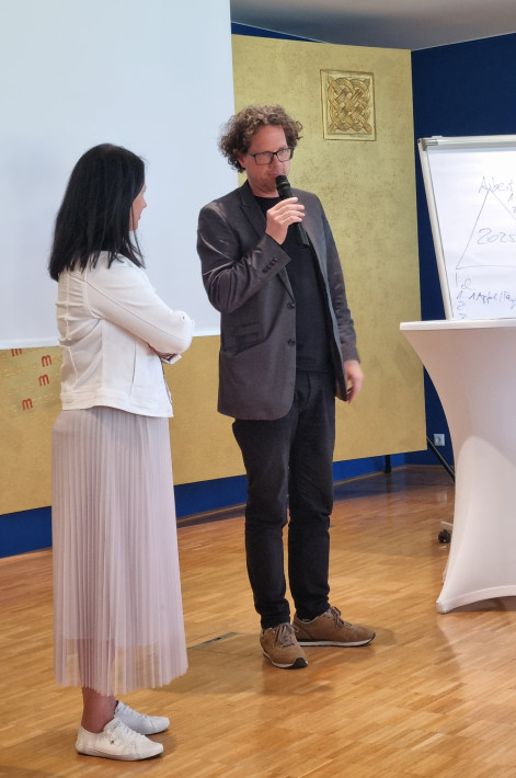 Begrüßungsworte von Roland Gruber