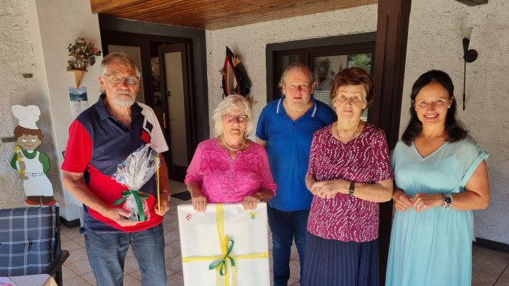 Gästeehrung - 45 Jahre Urlaubstreue