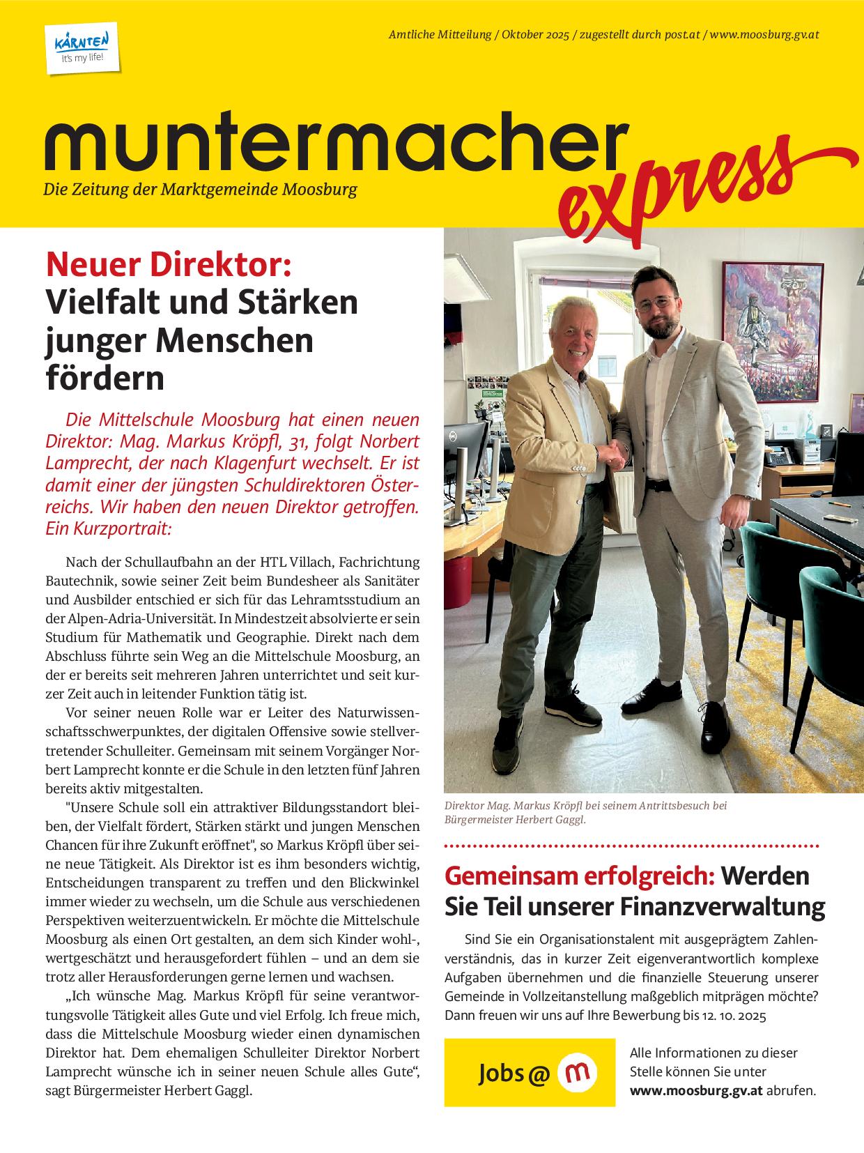 Cover MM Express Oktober 2025