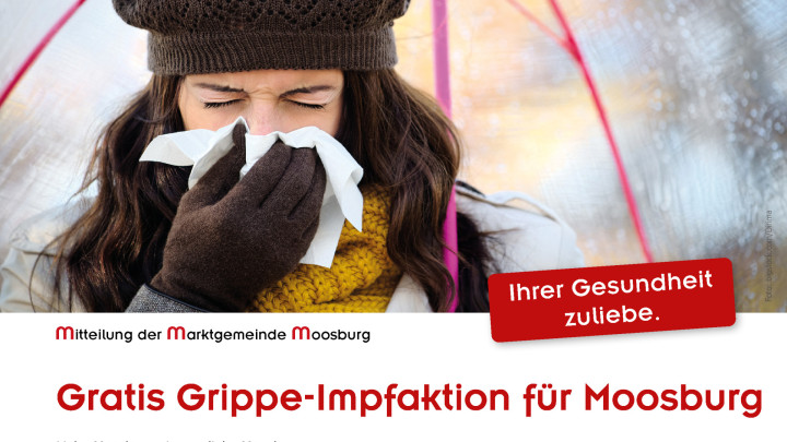 Gratis Grippe-Impfaktion für Moosburg