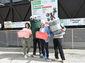Die "Trashbusters" zu Gast im WSZ in Moosburg