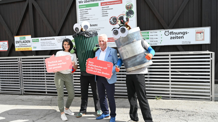 Die "Trashbusters" zu Gast im WSZ in Moosburg