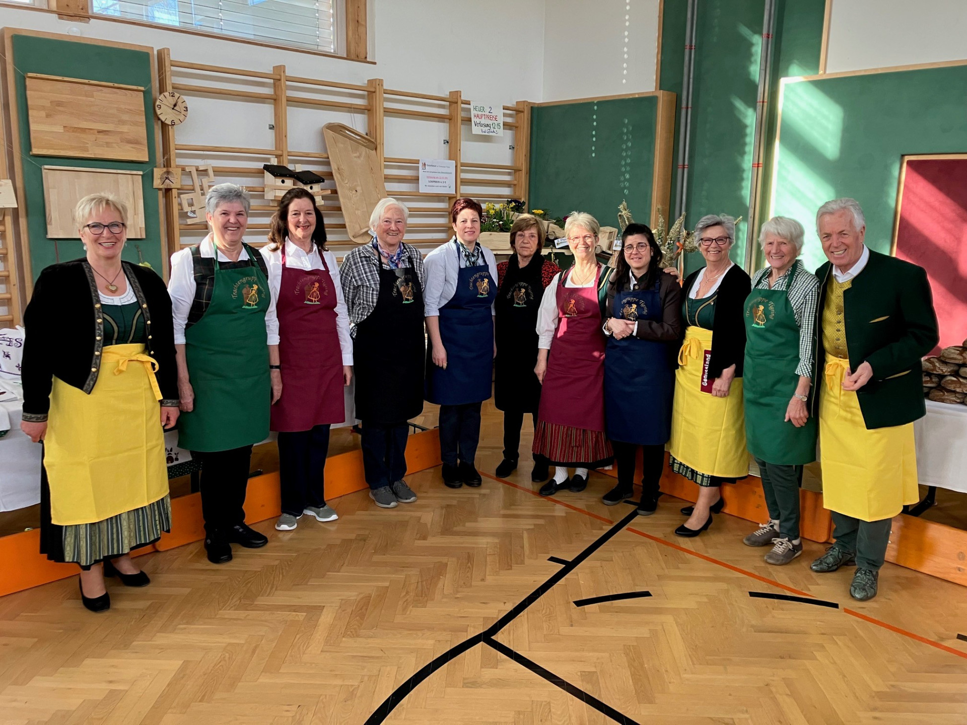 Osterbasar der Trachtengruppe Tigring