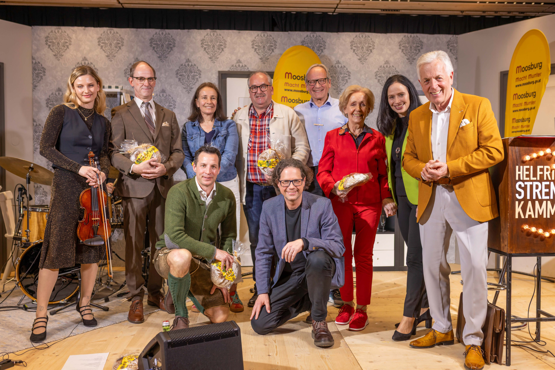 Wenn Glück in die Pedale tritt: Gelungener Humor-Abend in Moosburg