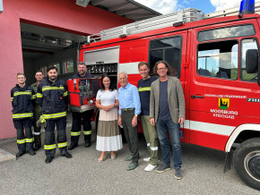 Notstromaggregat für die Löschgruppe Kreggab