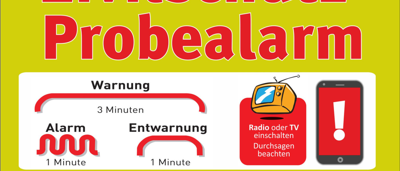 Zivilschutz Probealarm 2026