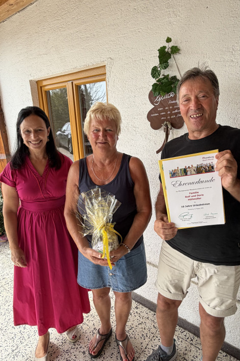 Astrid Brunner mit Familie Höllmüller_10 Jahre