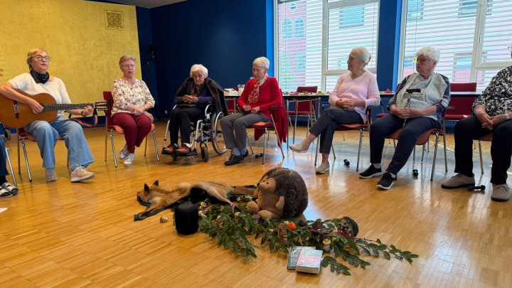 Demenzcafé - Heimische Waldtiere wecken Erinnerungen