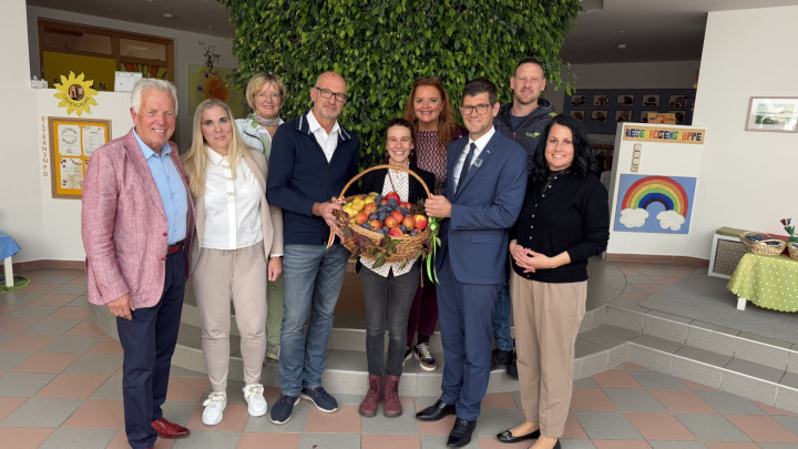 Gesund und regional: Die Schulobstaktion ist wieder gestartet